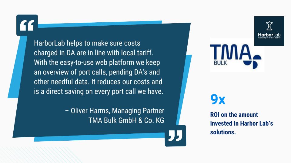 Data-driven decisions drive down Port Costs