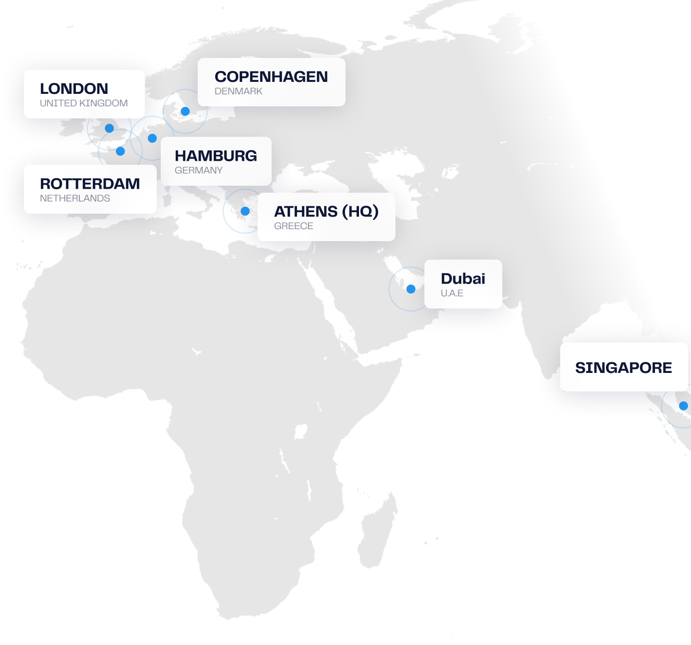 HarborLab Locations map